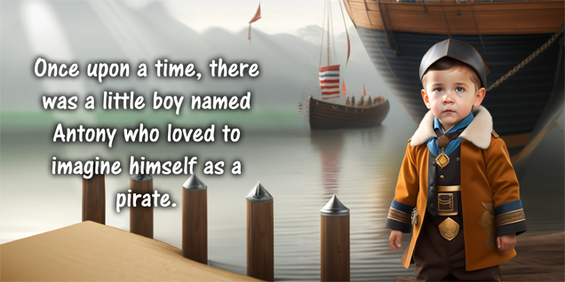 He became a captain and start adventure